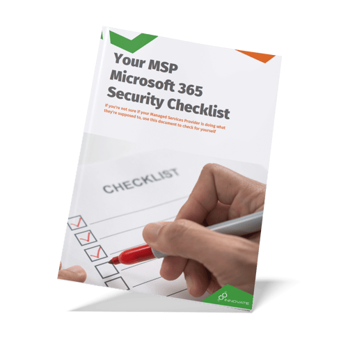 featured image for post: MSP Microsoft 365 Security Checklist